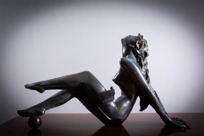 GIRL RECLINING by Albert Avetissian  at deVeres Auctions