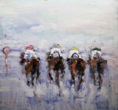 RACE TO THE FINISH by Marie Carroll  at deVeres Auctions