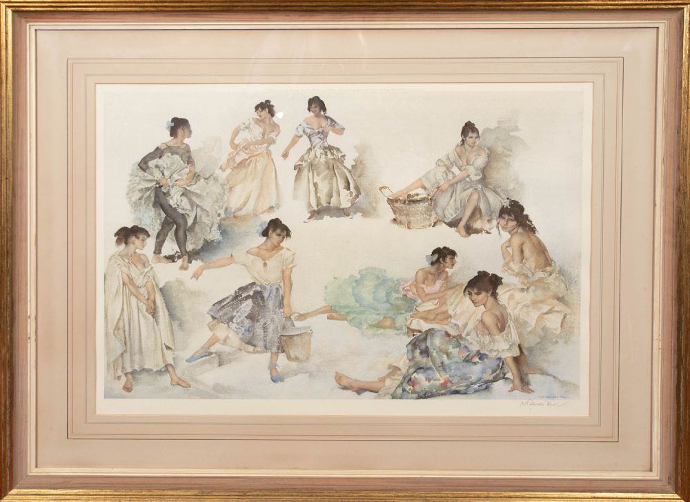 Lot 198 - TWO LITHOGRAPHS by William Russell Flint