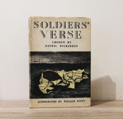 SOLDIERS VERSE - WITH LITHOGRAPHS by William Scott  at deVeres Auctions