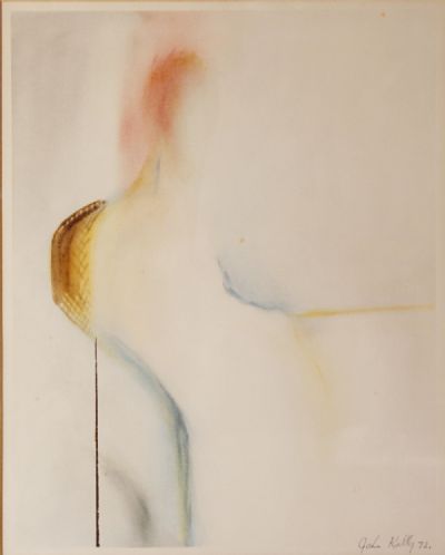 FIGURE IN INTERIOR IV by John Kelly  at deVeres Auctions