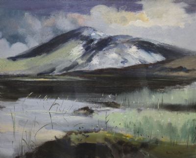 SILVER MOUNTAIN, MAAM CROSS, CONNEMARA by Anne Tallentire  at deVeres Auctions