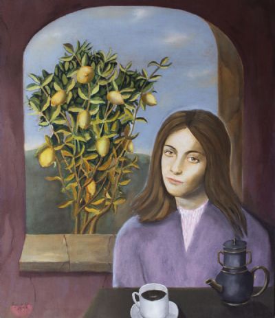 GIRL AND LEMON TREE by Reginald Gray  at deVeres Auctions