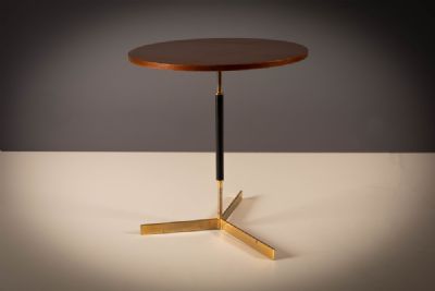 A TEAK WINE TABLE, 1960's. at deVeres Auctions