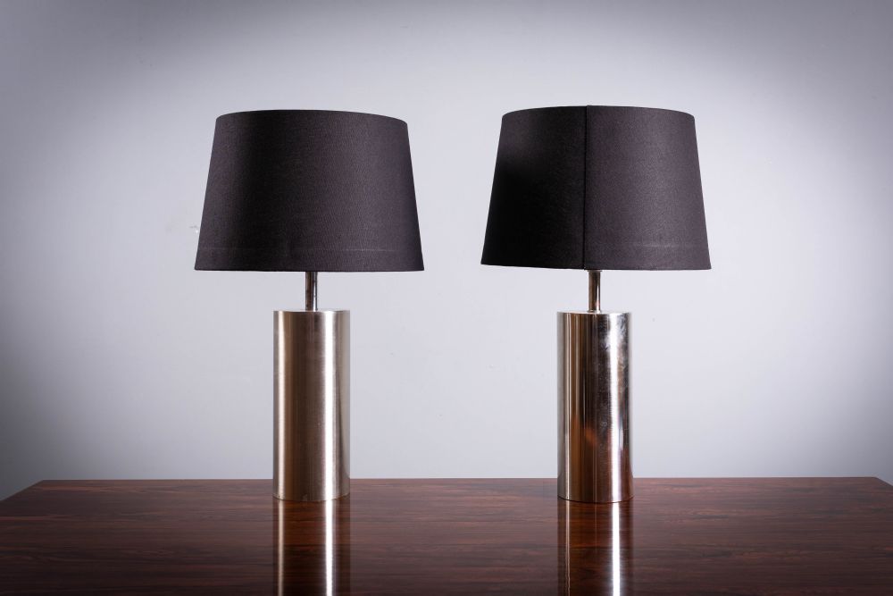 A PAIR OF TABLE LAMPS, ITALIAN 1960'S, at deVeres Auctions