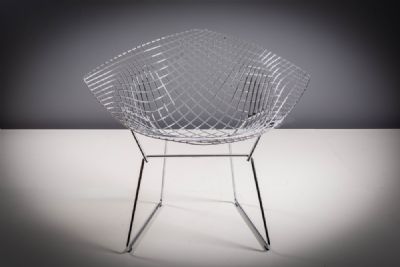 THE DIAMOND CHAIR by KNOLL  at deVeres Auctions