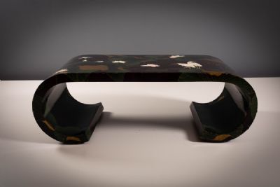 A CHINESE SCROLL TABLE, at deVeres Auctions