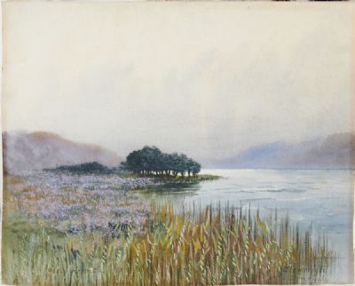 GLENVEAGH, CO. DONEGAL by William Percy French sold for €5,000 at deVeres Auctions