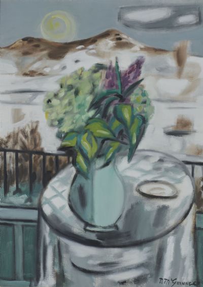 WINTER BOUQUET by Norah McGuinness sold for €6,000 at deVeres Auctions