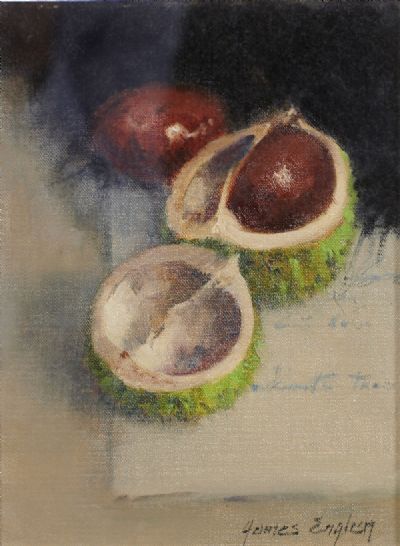 CHESTNUTS by James English sold for €1,100 at deVeres Auctions