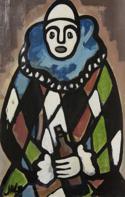 CLOWN by Markey Robinson sold for €2,200 at deVeres Auctions