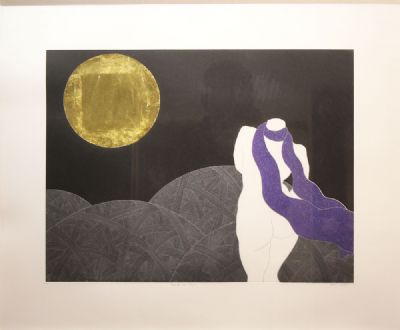 TOWARDS THE MOON by Yoko Akino  at deVeres Auctions