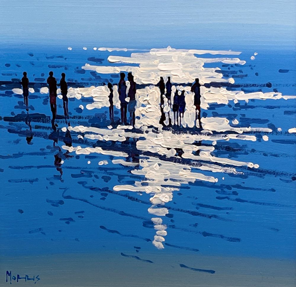 REFLECTED LIGHT, BRITTAS BAY by John Morris sold for €340 at deVeres Auctions