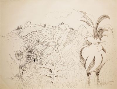 TUSCANY, 1972 by Pauline Bewick  at deVeres Auctions