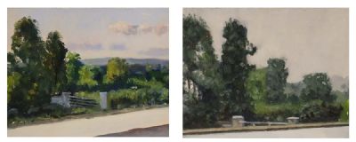 DULL DAY, SUNNY DAY - SCART, KILKENNY by Blaise Smith  at deVeres Auctions