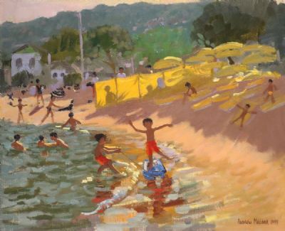 BEACH DAY by Andrew Macara  at deVeres Auctions