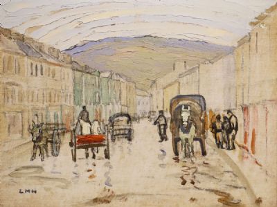 STREET SCENE, POSSIBLY BANDON by Letitia Marion Hamilton  at deVeres Auctions