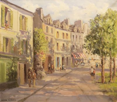STREET SCENE by Frank Murphy  at deVeres Auctions