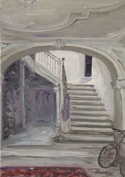 STAIRCASE I* by Eithne Jordan  at deVeres Auctions