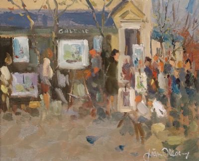A CORNER IN MONTMARTRE by Liam Treacy  at deVeres Auctions