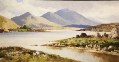 LOUGH FEE, CONNEMARA by Maurice Canning Wilks  at deVeres Auctions