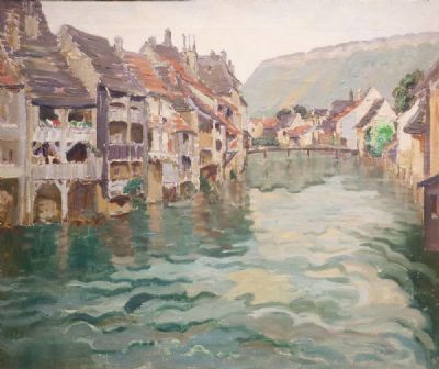 THE JURA RIVER by Letitia Marion Hamilton  at deVeres Auctions