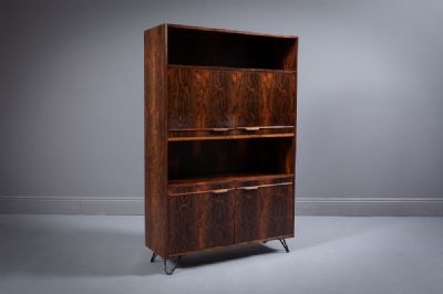 A ROSEWOOD CABINET at deVeres Auctions