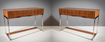 A PAIR OF SIDE TABLES at deVeres Auctions