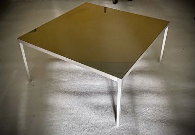 SQUARE LOW TABLE at deVeres Auctions