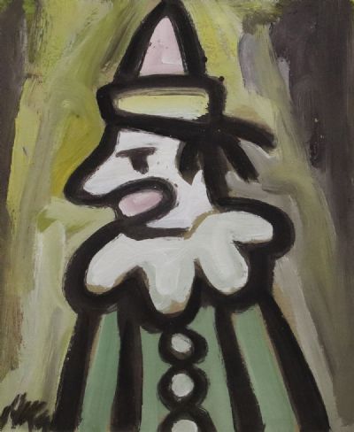 CLOWN by Markey Robinson sold for €850 at deVeres Auctions