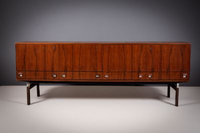A ROSEWOOD SIDEBOARD at deVeres Auctions