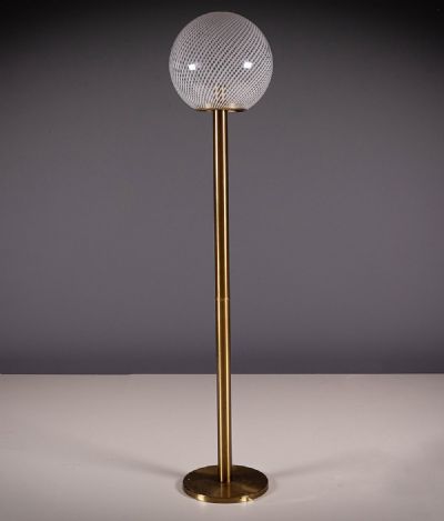 GILT FLOOR LAMP at deVeres Auctions