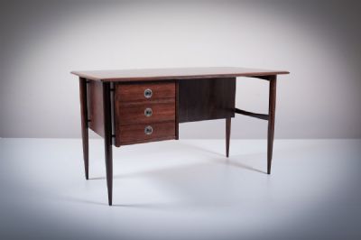 A ROSEWOOD DESK at deVeres Auctions