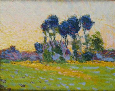 LANDSCAPE WITH TREES by Roderic O'Conor  at deVeres Auctions