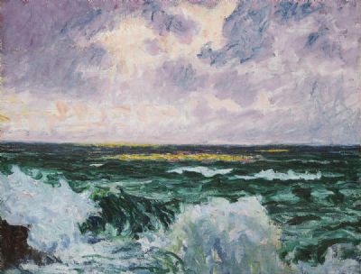 THE BREAKING WAVE by Roderic O'Conor  at deVeres Auctions