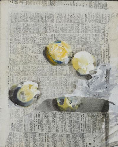 FRUIT STUDY by Louis le Brocquy sold for €13,000 at deVeres Auctions