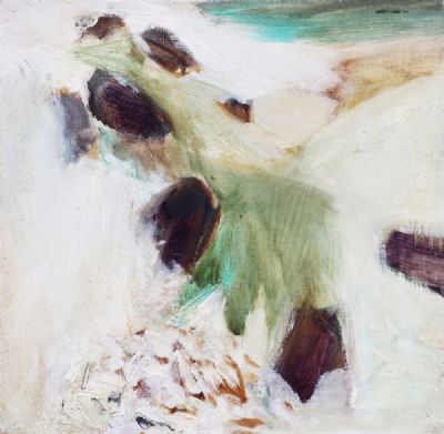 WATERFALL, 3 by Barrie Cooke sold for €3,400 at deVeres Auctions