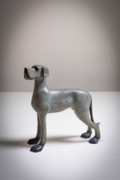 STANDING DOG by Anthony Scott  at deVeres Auctions