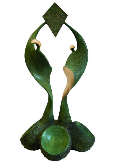 SUNDIAL MAQUETTE by Sandra Bell  at deVeres Auctions