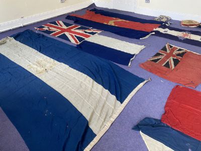 104 by A COLLECTION OF FLAGS  at deVeres Auctions