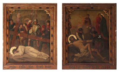 186 by METAL STATIONS OF THE CROSS  at deVeres Auctions