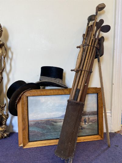 190 by ANTIQUE GOLFCLUBS, PRINTS AND TOP HATS  at deVeres Auctions