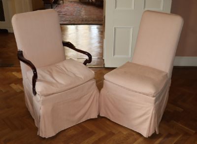 244 by SET OF TEN QUEEN ANNE CHAIRS  at deVeres Auctions