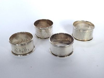 333 by FOUR NAPKIN RINGS  at deVeres Auctions