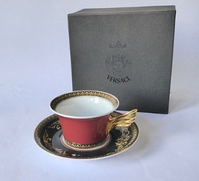351 by VERSACE CUP AND SAUCER  at deVeres Auctions