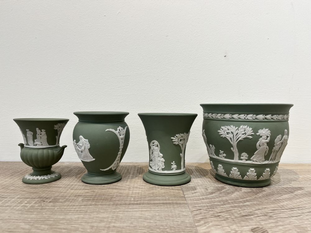 356 by COLLECTION OF GREEN WEDGEWOOD  at deVeres Auctions