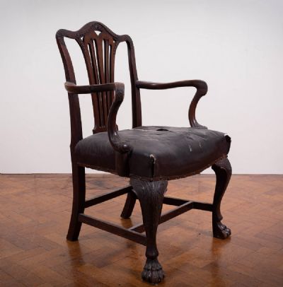 52 by AN IRISH MAHOGANY CARVER  at deVeres Auctions
