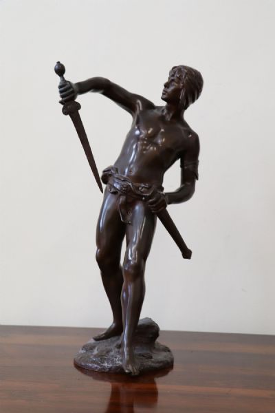 70 by BRONZE STATUE  at deVeres Auctions