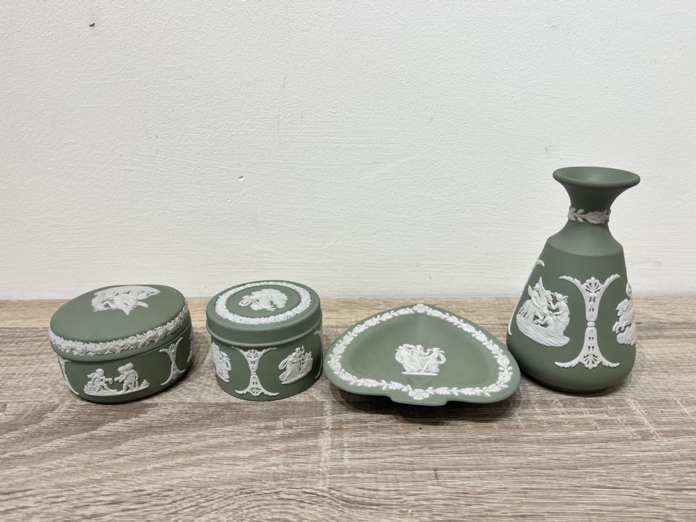 357 by COLLECTION OF GREEN WEDGEWOOD  at deVeres Auctions