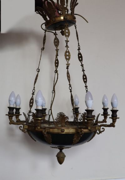 86 by A GILT CENTRE LIGHT  at deVeres Auctions